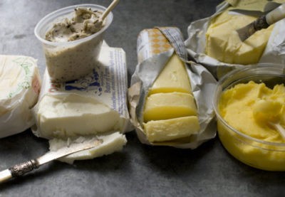 burro, margarina, crema di arachidi