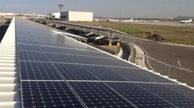 aeroporto energia solare