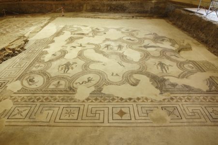 mosaici siti archeologici spello
