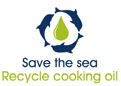 save the sea recycle cooking oil